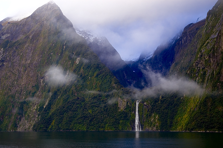 fjords and waterfalls